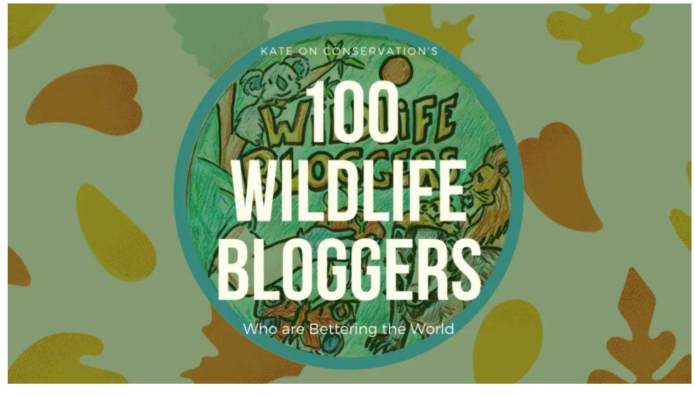 one among 100 wildlife bloggers