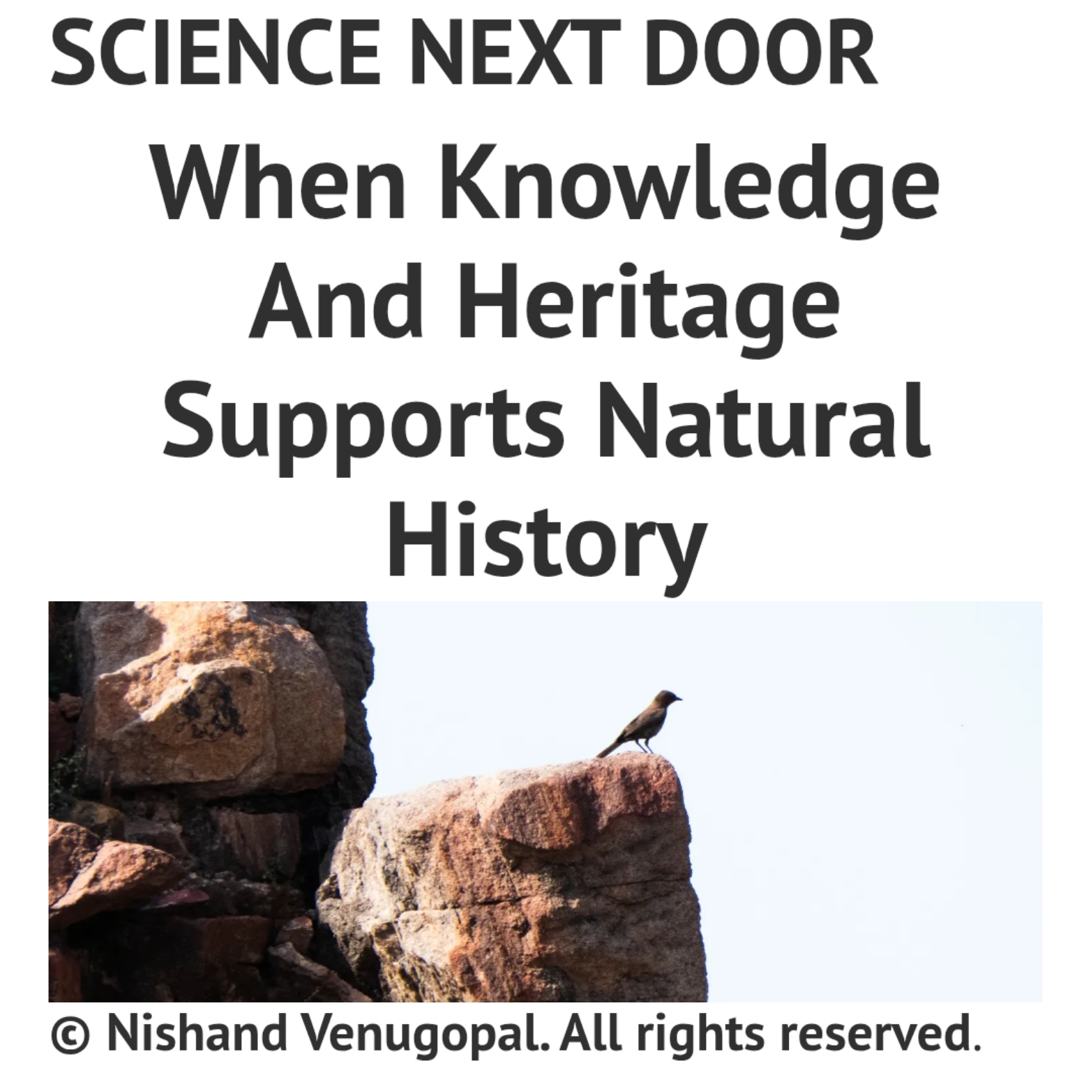 Biodiversity, Heritage Sites, Conservation