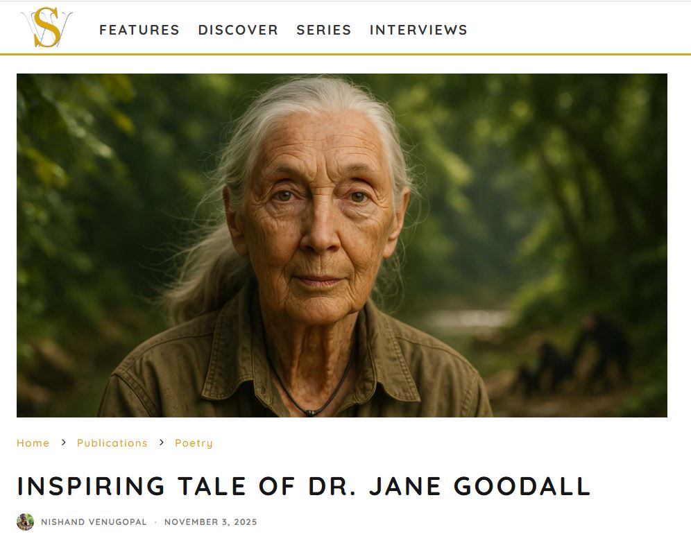 Jane goodall poem